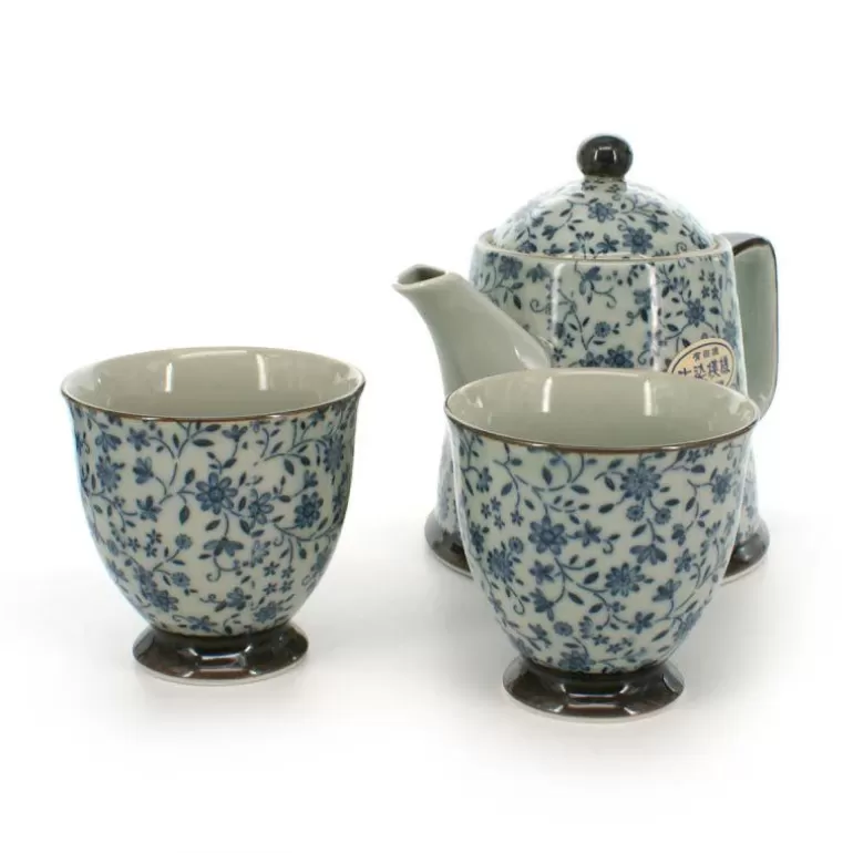 Théière-en-fonte Services À Thé En Fonte | Services À Thé Japonais>Service à thé japonais en porcelaine fine