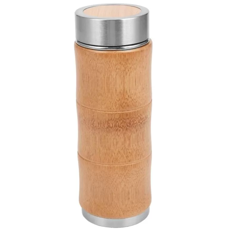 Théière-en-fonte Théières Nomades>Thermos à thé bambou